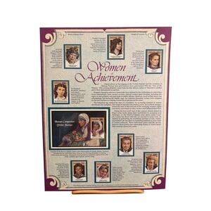 Women of Achievement Tanzania Stamps Postal Commemorative Society Mother Teresa
